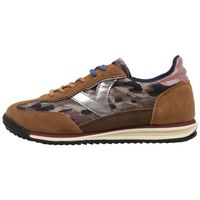 victoria zapatillas saturno serraje animal print para mujer