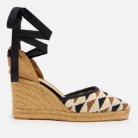 castaner womens cilia t intarsia espadrille wedge sandals - 4