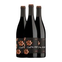 martin codax vino tinto cuatro pasos black bierzo roble 75 cl 14 vol pack de 3 unidades