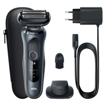 Afeitadora Braun Shaver 61-N1200S Negro Euro