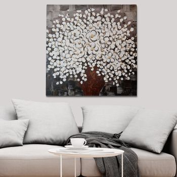 Pintura Al Óleo Decorativa Opg44512-7070 Multicolor 70x70 Cm