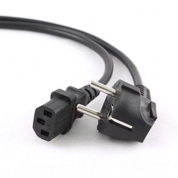 Metronic Cable de Alimentación Schuko a C13 2m Negro