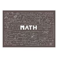papel pintado 3d - mathematical handbook 350x245 cm