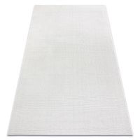 alfombra de cuerda sisal flat 48663060 liso crema 140x200 cm