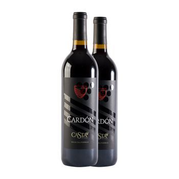 Casta De Vinos Vino Tinto Cardón Valle De Guadalupe 75 Cl 14% Vol. (pack De 2 Unidades)