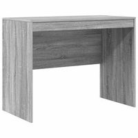 escritorio gris sonoma 100 x 50 x 76 cm vidaxl