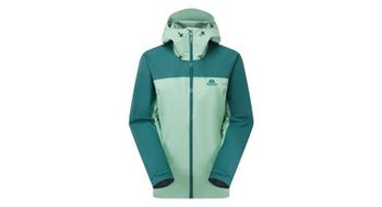Chaqueta impermeable para mujer tacul verde de mountain equipment
