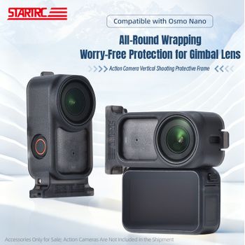 STARTRC soporte adaptador Vertical para DJI Osmo Nano accesorios de cámara marco de PC de expansión Base de liberación rápida para Vlog/fotografía