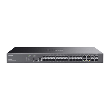 SWITCH GESTIONABLE L3 TP-LINK OMADA SG5428XF LITE STACKABLE 20xSFP 4xCOMBO 4x10Gb SFP+ OMADA SDN