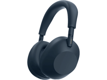 Auriculares inalámbricos - Sony WH-1000XM6, Cancelación ruido, 30h Autonomía, Hi-Res, Carga Rápida, Cómodo, Plegable, iOS/Android, Azul