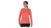 camiseta de manga larga inov 8 performance coral para mujer