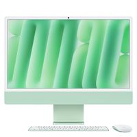 24-inch imac with retina 45k display apple m4 chip with 10-core cpu and 10-core gpu 16gb 512gb ssd - silver