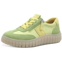 tamaris deportivas moda deportiva 83719 nubuck-naylon verde-lima para mujer