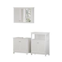 conjunto de muebles de bano riad 3 piezas opcion 6 vicco
