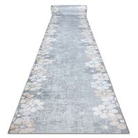 alfombra de pasillo con refuerzo de goma lotus margaretka 60960 flores 100x740 cm