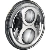 inserto de faro led jw altavoz 8700 evo2 cromado