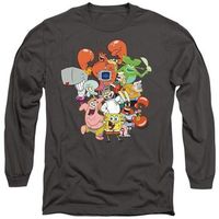 spongebob squarepants tops y camisetas the whole gang para mujer