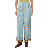 iblues pantalon fluido iblortensia para mujer
