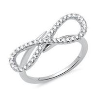 loop optics anillo plata 925 circonita