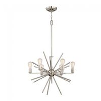 lampara de techo carnegie 6 luces