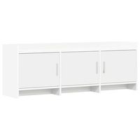 mueble de tv 130 x 33 x 47 cm blanco madera de ingenieria vidaxl