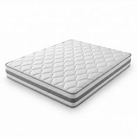 colchon 90x200 cm de firmeza h4 25 cm espuma y muelles ensacados