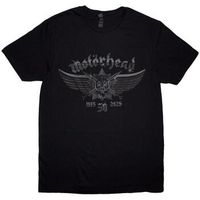 music tops y camisetas 50 years wings badge para mujer