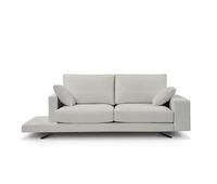 sofa 3 plazas xxl gris claro line