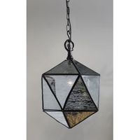 lampara techo muna cristal decoradoestano 25dx32 cms