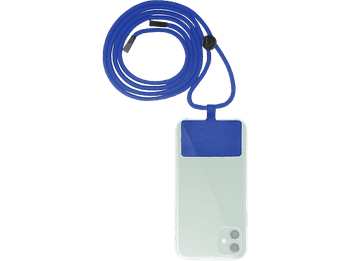 Cordón para móvil - Muvit MCGO00002, Universal, Azul