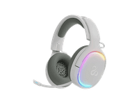 auriculares gaming - newskill aton v2 supraaurales bluetooth multiplataforma 24h autonomia blanco