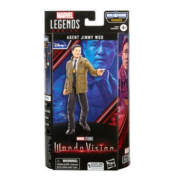 Marvel Legends Series - Agente Jimmy Woo - Figura - Avengers  - 4 Años+