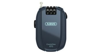 Candado autorretractil abus break 85 combiflex azul