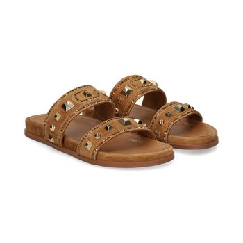Lodi Sandalias Planas Mujer - Marrón Talla 41