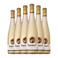 faustino vino blanco v rioja joven 75 cl 115 vol pack de 6 unidades