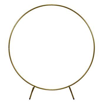 Arco De Boda Fondo Globo Estructura Dorado Cenador Exterior Decoración 200cm