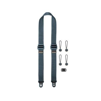 Correa Peak Design Slide Lite azul cuero vegano para cámara digital 145 cm