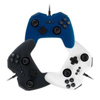 mando videojuegos con cable nacon gc-100 para pc elige tu color azul blanco o negro garantia europea