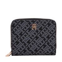 tommy hilfiger cartera con cremallera aw0aw17957-bds