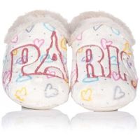 garzon pantuflas zapatillas de casa - paris para mujer