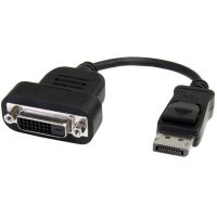 adaptador displayport a dvi startech dp2dvis activo 1920x1200 02 m negro