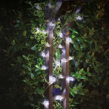 Solar Powered 25 Orb Fairy Lights