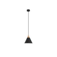 exo lighting - lmpara de techo oda ip20 d200 e27 60w  negro
