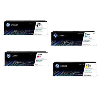 HP 216A Full Set Original Standard Capacity Toner Cartridges (4 Pack)