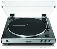 audio-technica lp60xusbgm giradiscos automatico estereo de traccion por correa analogico y usb gunmetal
