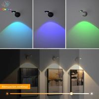lampara de pared ggbingo con sensor de movimiento luz led inalambrica usb para cocina mural sala de estar lampara de pared con sensor iluminacion interior rgb