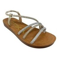 etika sandalias sandalia senora 10158 oro para mujer