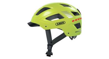 Casco abus hyban 2 0 led signal amarillo