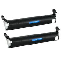 compatible multipack panasonic kx-fl400 printer toner cartridges 2 pack -kx-fat88x