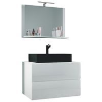 muebles de bano de lavabo de 3 piezas lendas 80 cm m